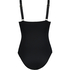 Maillot de bain Scallop, Noir