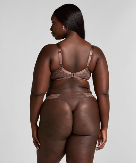 Soutien-gorge &agrave; armatures non-pr&eacute;form&eacute; Daisy, Marron