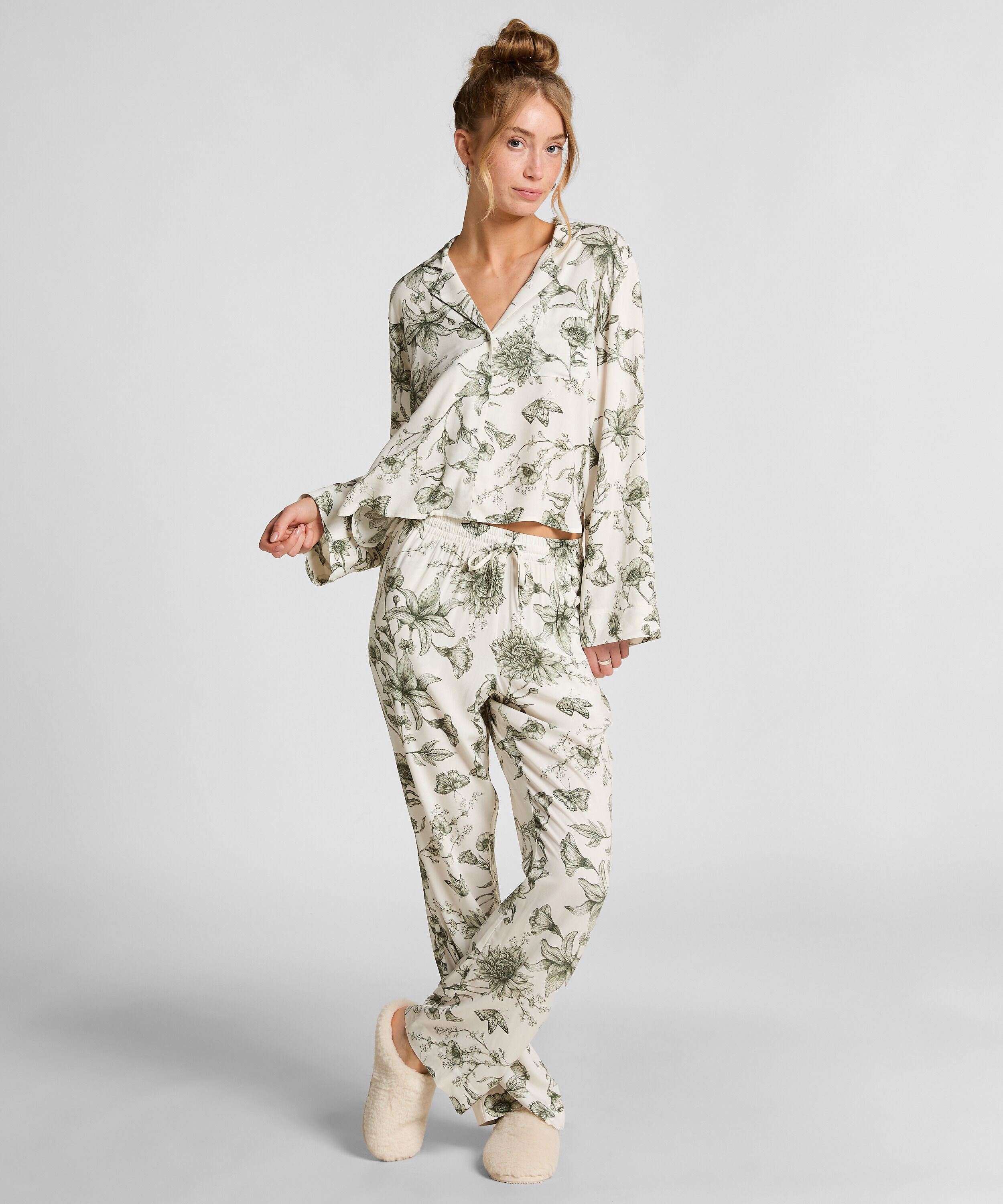 Petite Pantalon de pyjama Storylover, Blanc Petite Pantalon de pyjama Storylover, Blanc