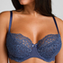 Soutien-gorge à armatures non-préformé Marine, Bleu