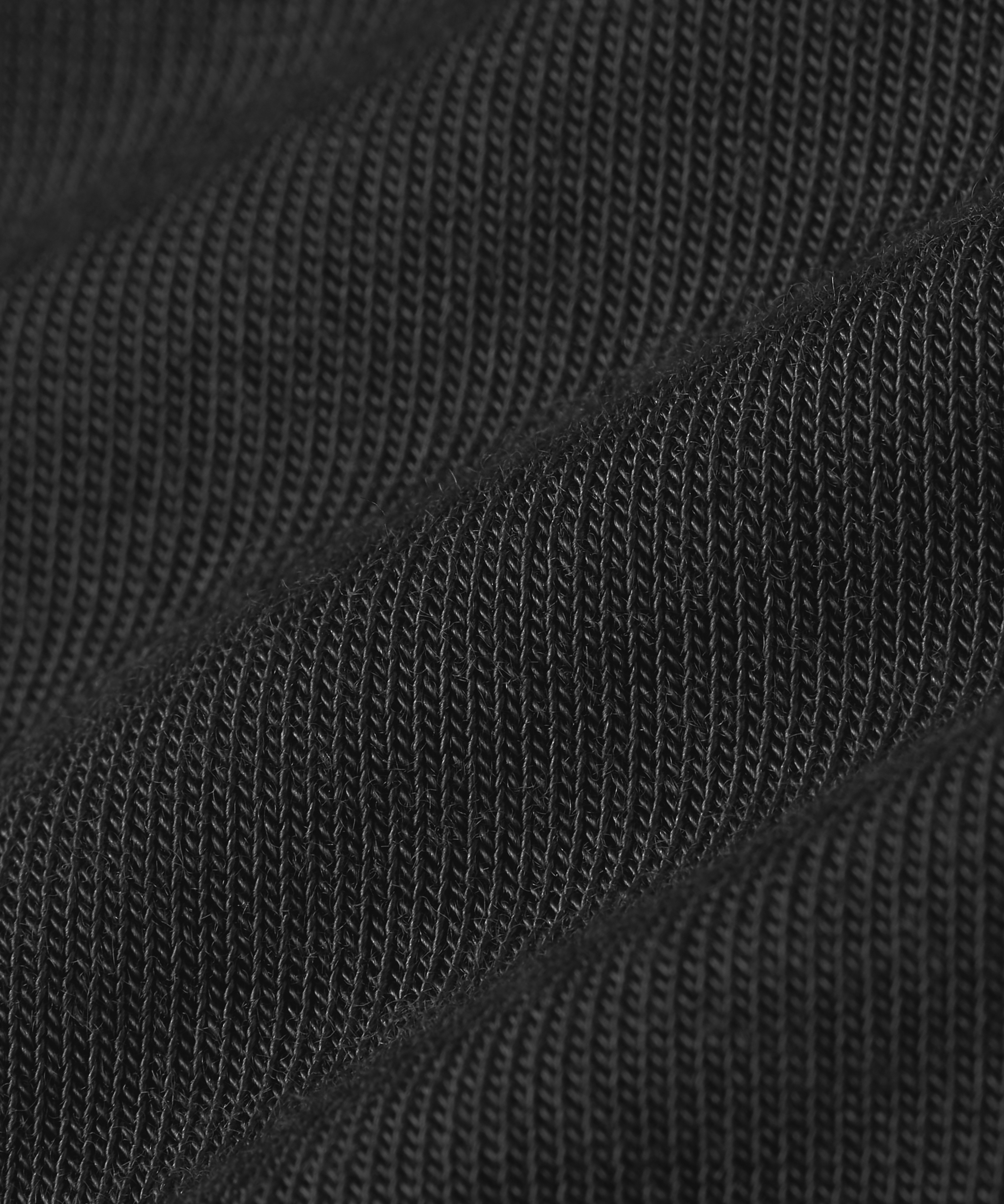 super soft Body haut avec cachemire, Noir, main