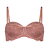 Soutien-gorge à armatures préformé sans bretelles Margaret Lucy Hale, Rose