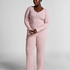 Pantalon de pyjama Pointelle, Rose