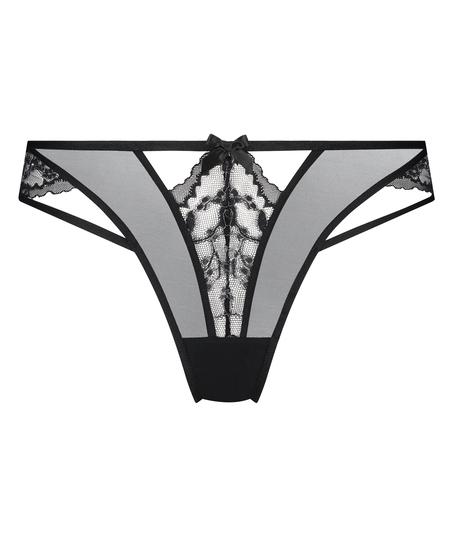 Slip brésilien Izara, Noir