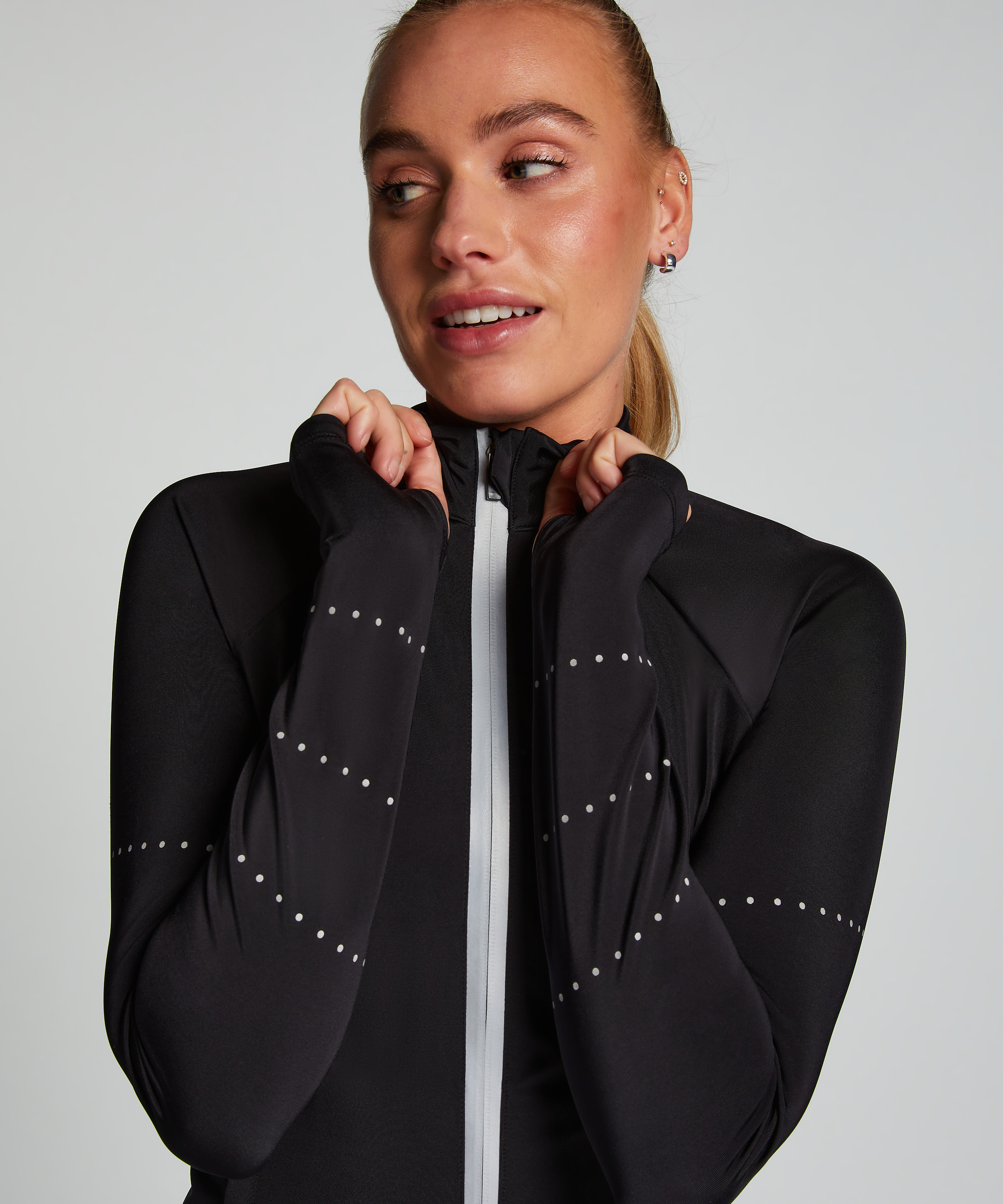 HKMX Veste Run Baby Run, Noir, main