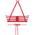 Soutien-gorge à armatures préformé Bellini, Rouge