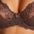 Soutien-gorge &agrave; armatures non-pr&eacute;form&eacute; Diva, Marron