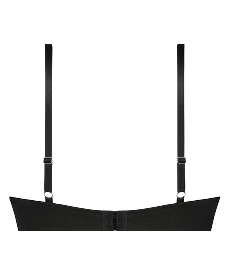 Soutien-gorge à armatures maximiseur préformé Char, Noir