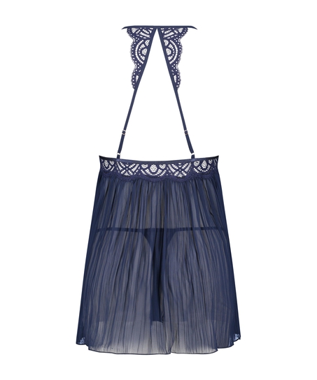 Baby-doll Chiffon, Bleu