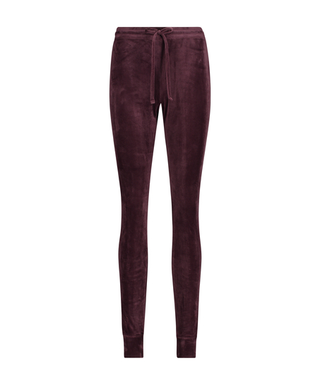 Legging Velours, Violet