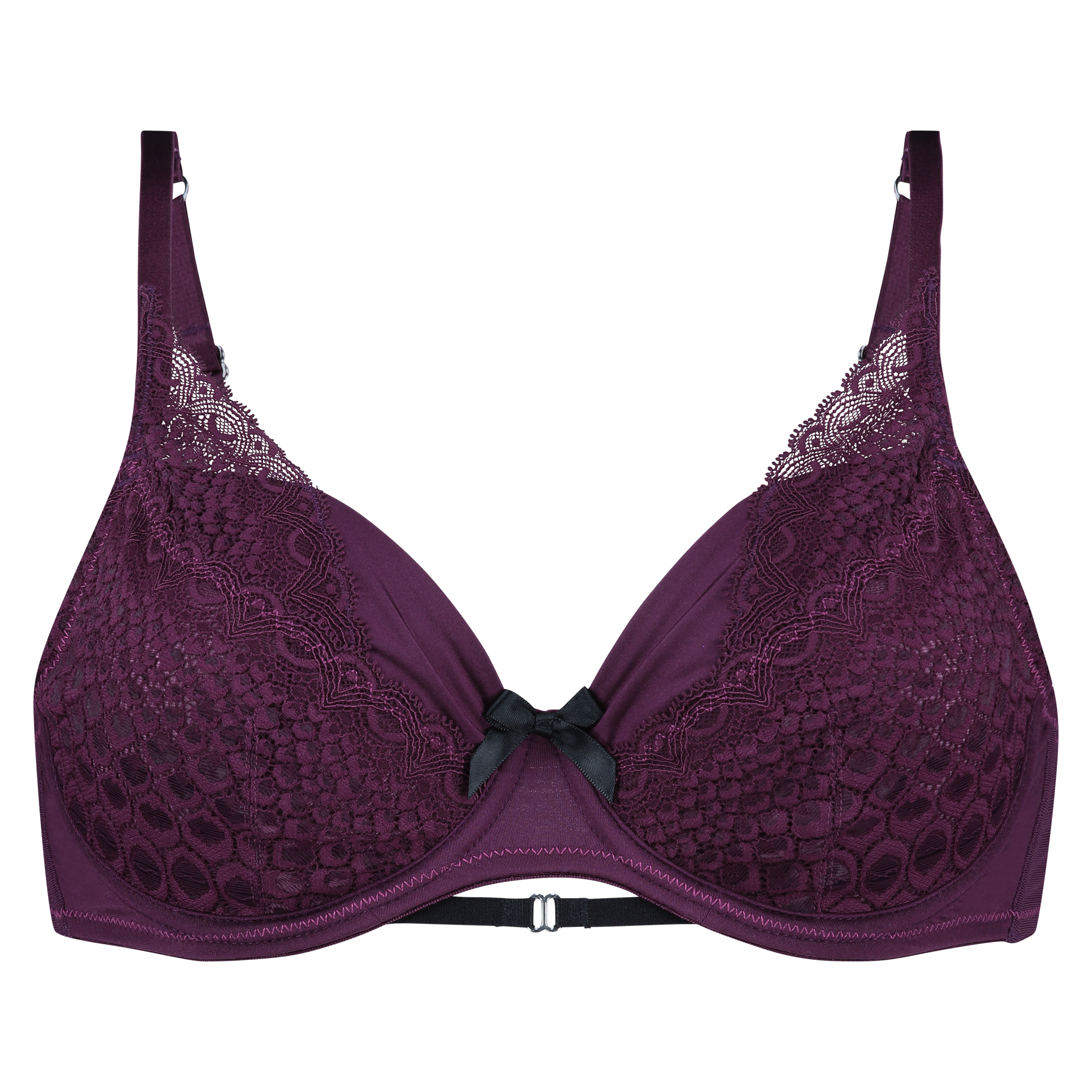 Soutien-gorge à armatures non-préformé Selene, Violet, main