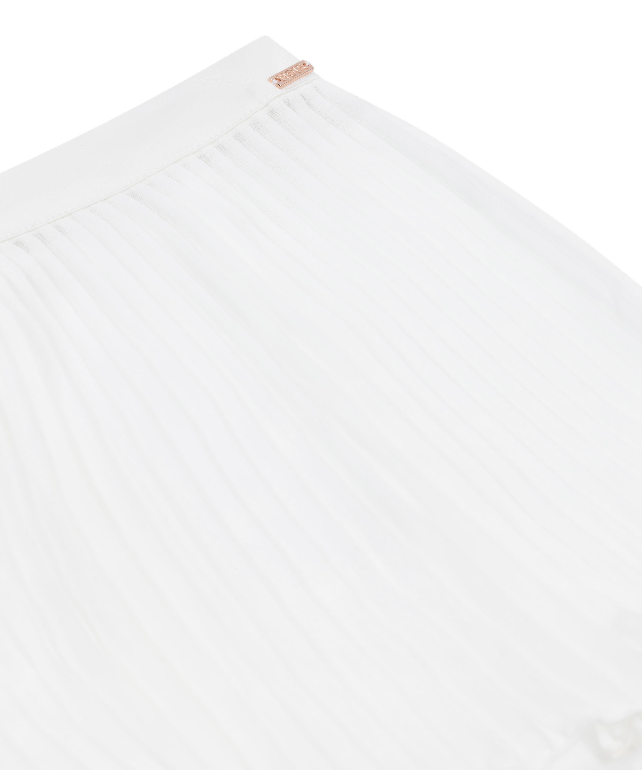 Short Plisse, Blanc, main