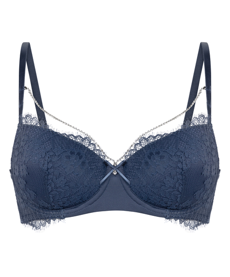 Soutien-gorge à armatures préformé Pearlene, Bleu
