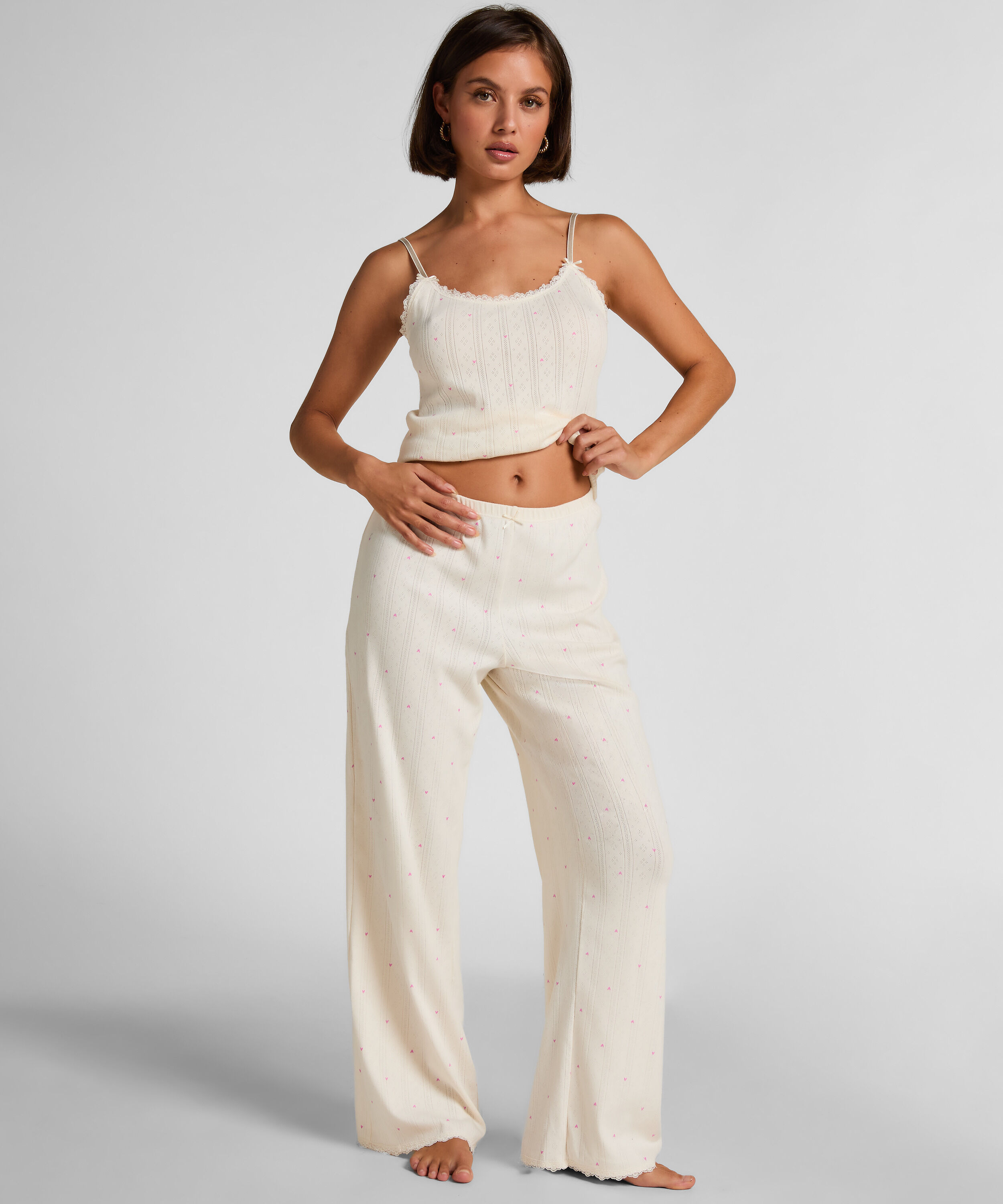 Pantalon en pointelle