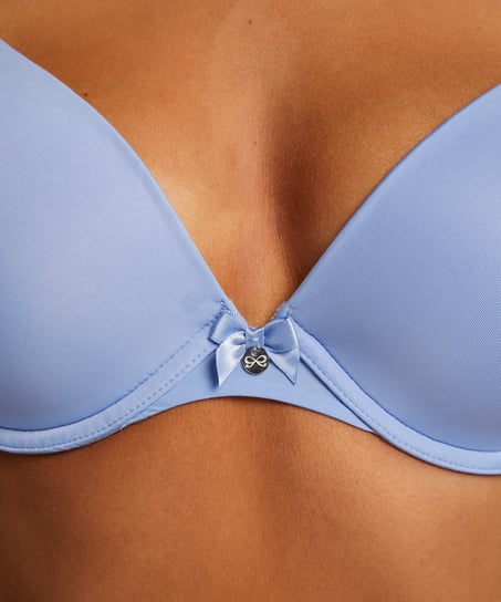 Soutien-gorge à armatures préformé Plunge, Bleu