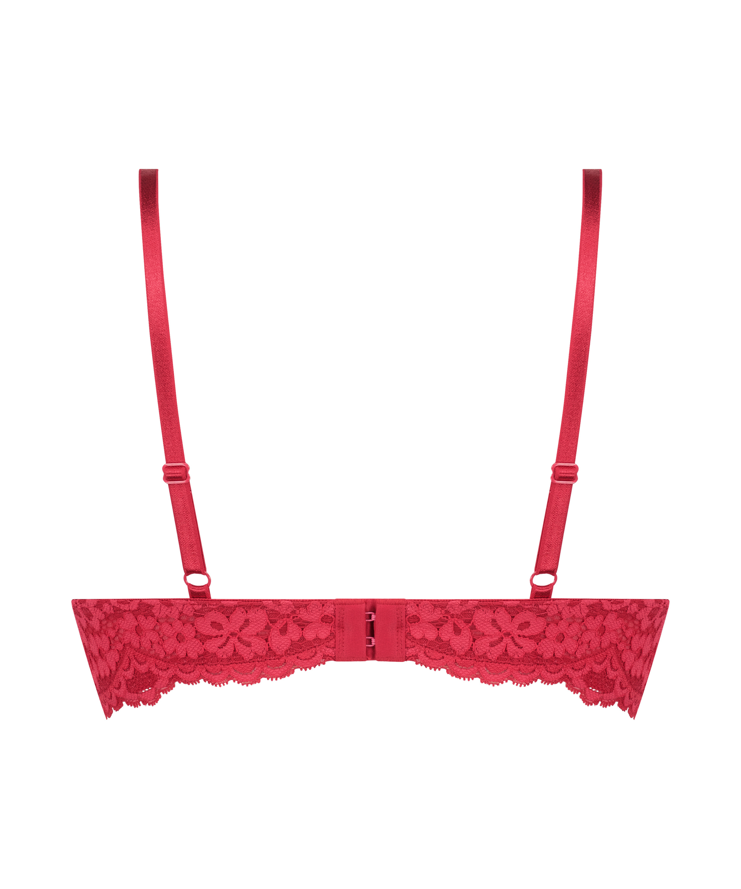 Soutien-gorge push-up à armatures rembourré Rose, Rouge, main