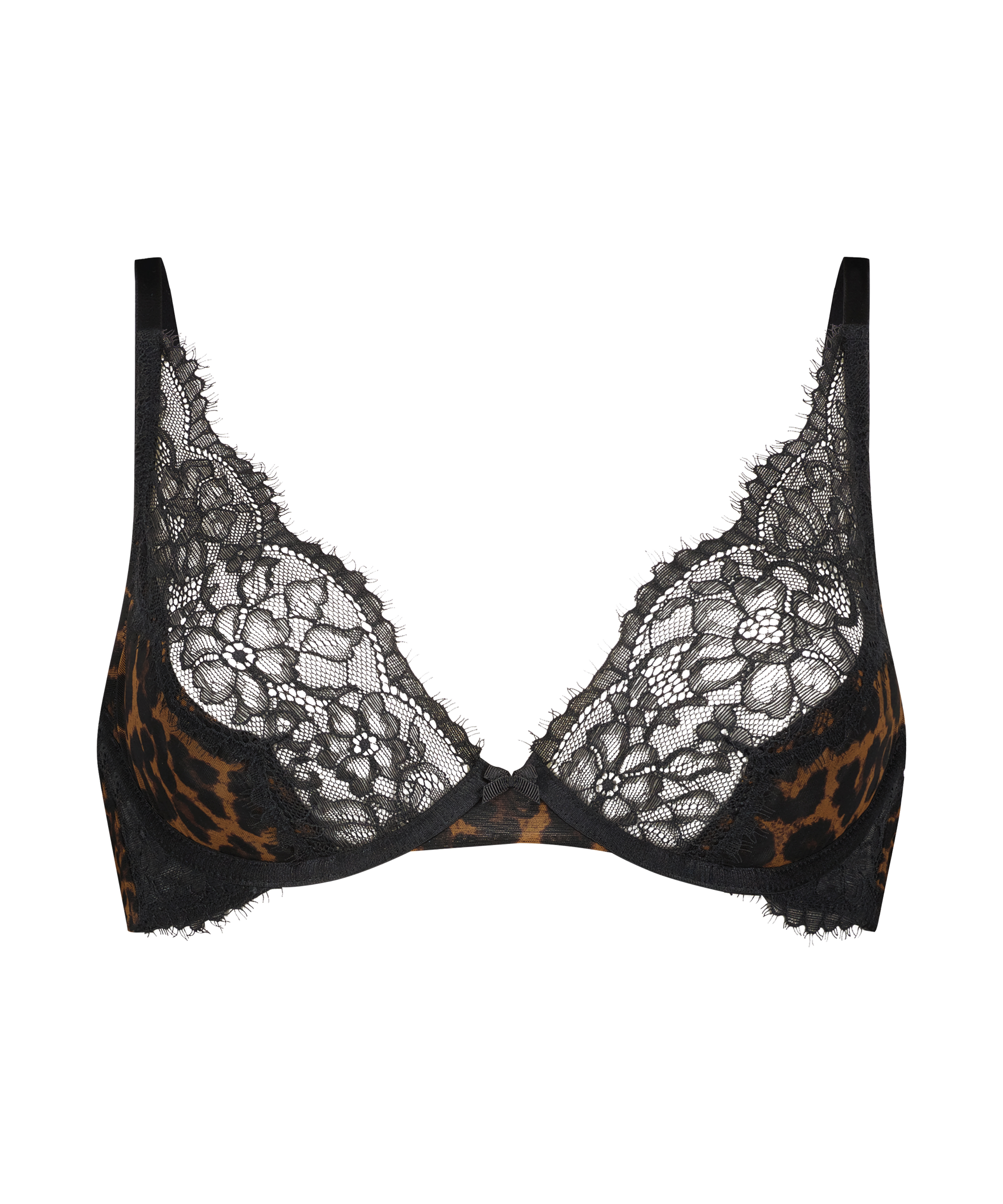 Soutien-gorge à armatures non préformé Bliss, Noir, main