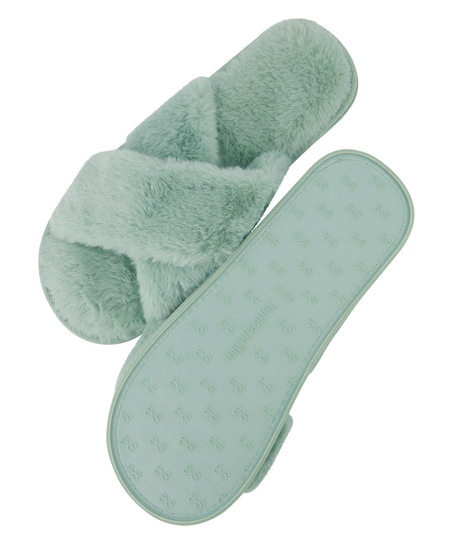 Chaussons Lia, Vert