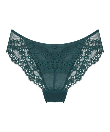 Slip brésilien Daisy, Bleu