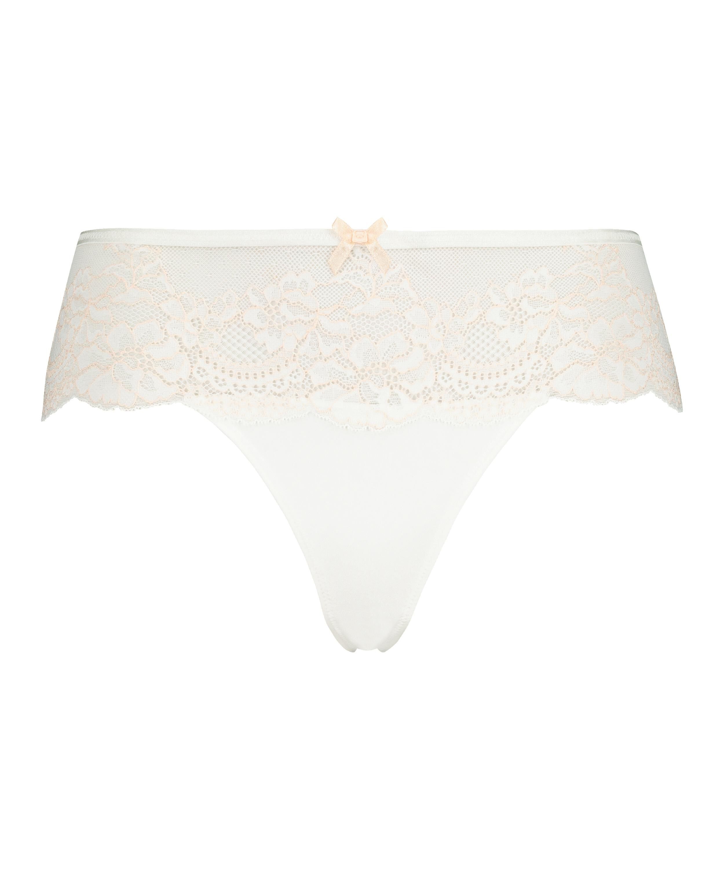 Boxer string Doriane, Blanc