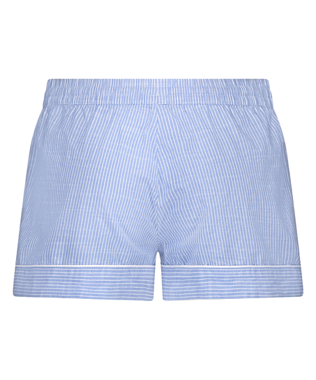 Short Coton, Bleu