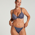 Soutien-gorge à armatures préformé Plunge, Gris