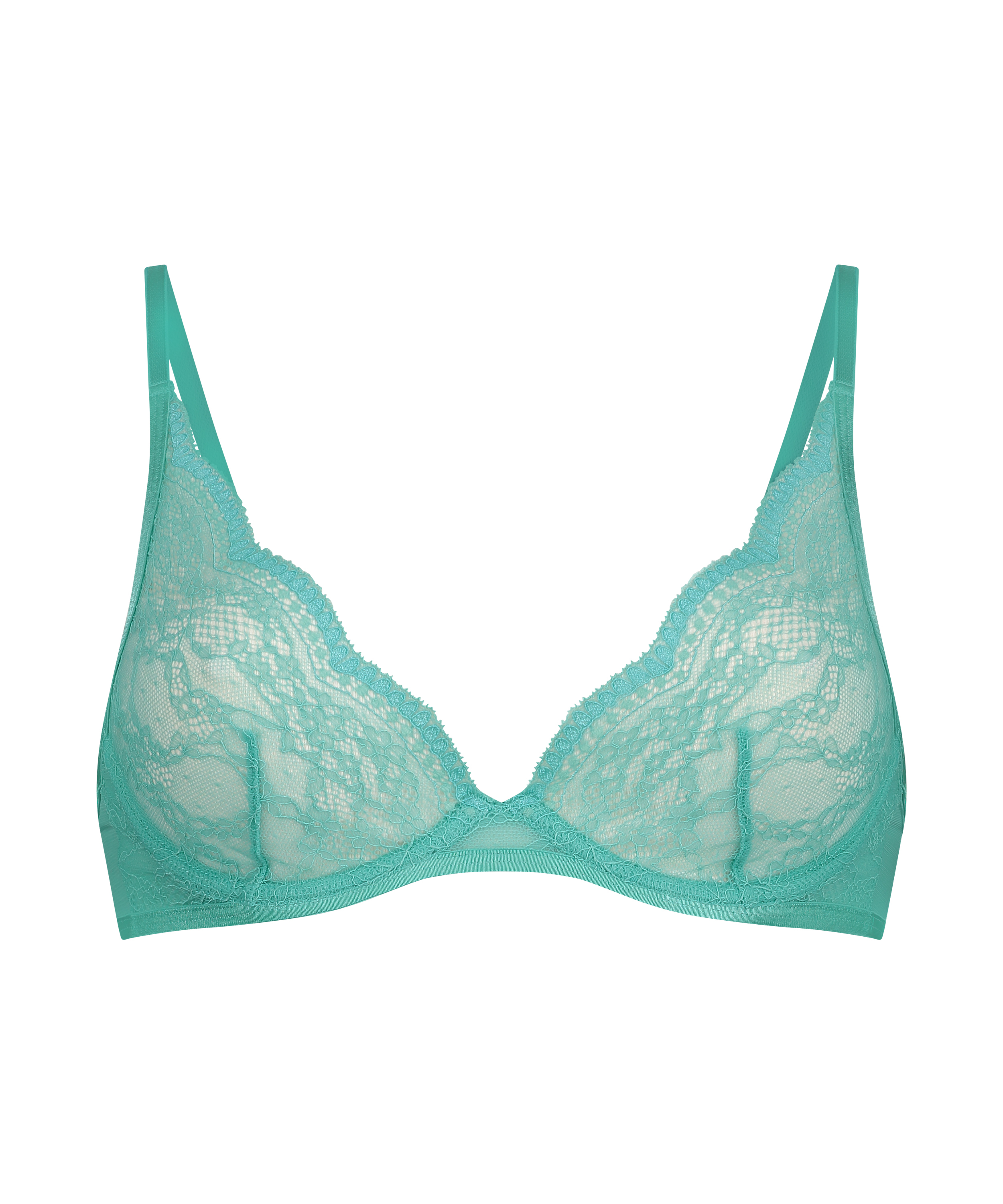 Soutien-gorge à armatures non-préformé Isabelle, Vert, main