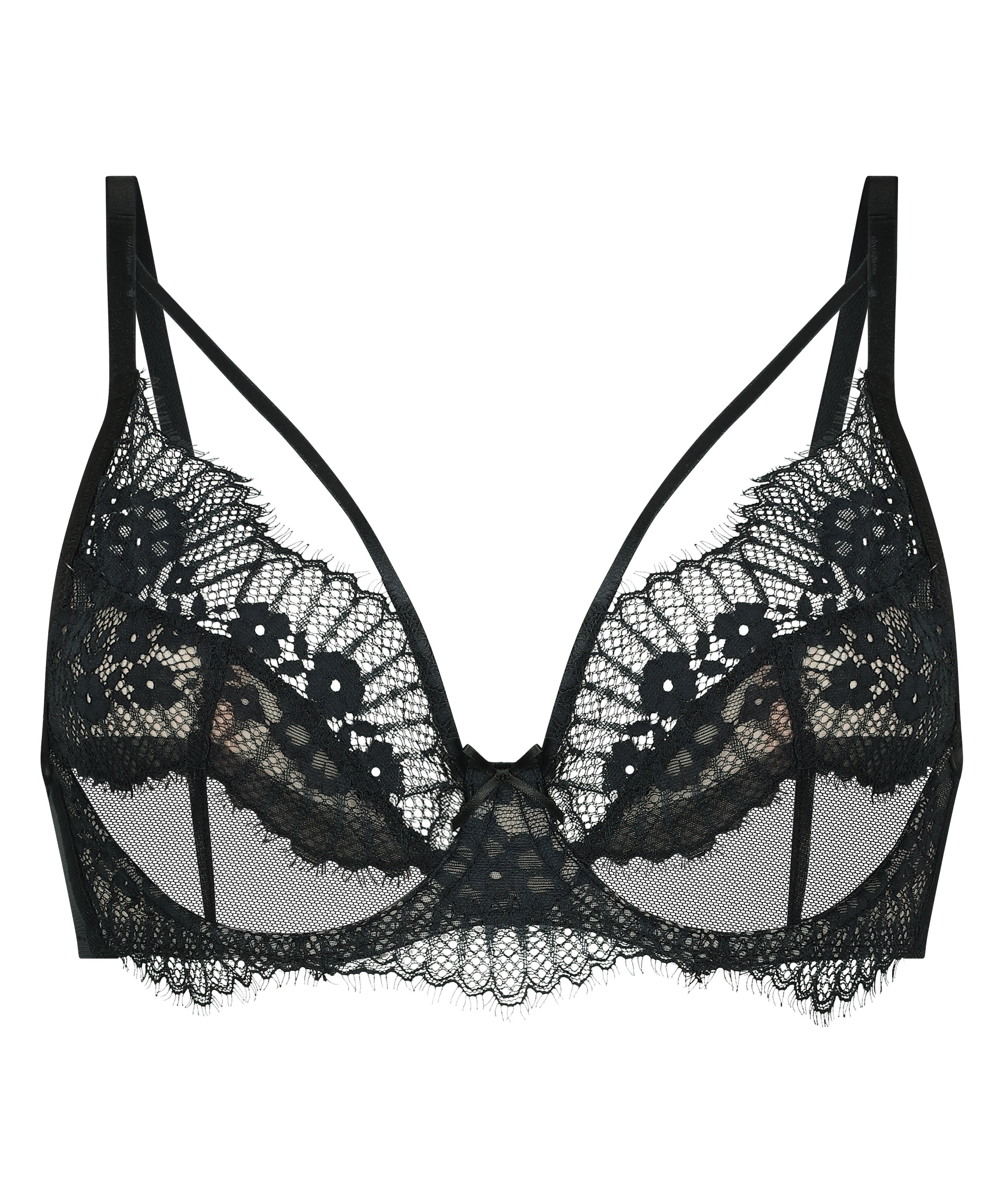 Soutien-gorge &agrave; armatures non-pr&eacute;form&eacute; Daphne, Noir, main