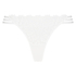 Tanga string Lillian, Blanc