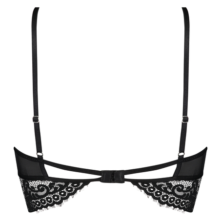 Brassi&egrave;re Longline Donatella, Noir