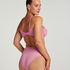 Slip taille haute Diva, Rose