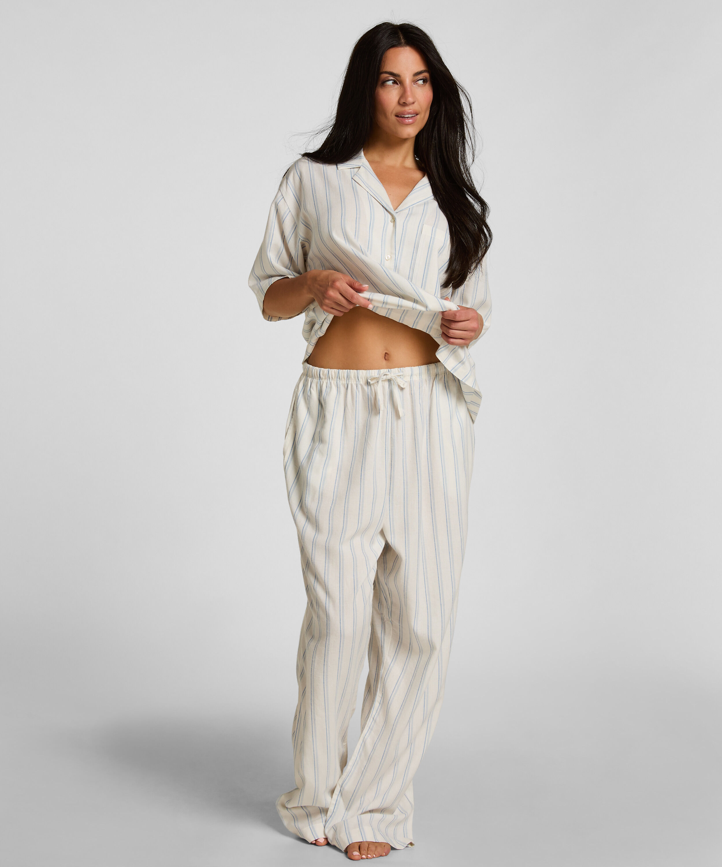 Pantalon Lin, Blanc Pantalon Lin, Blanc