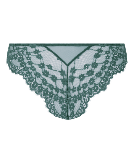 Slip brésilien Daisy, Bleu