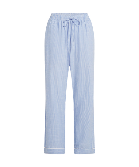 Pantalon en coton, Bleu