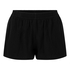 Short en mousseline, Noir