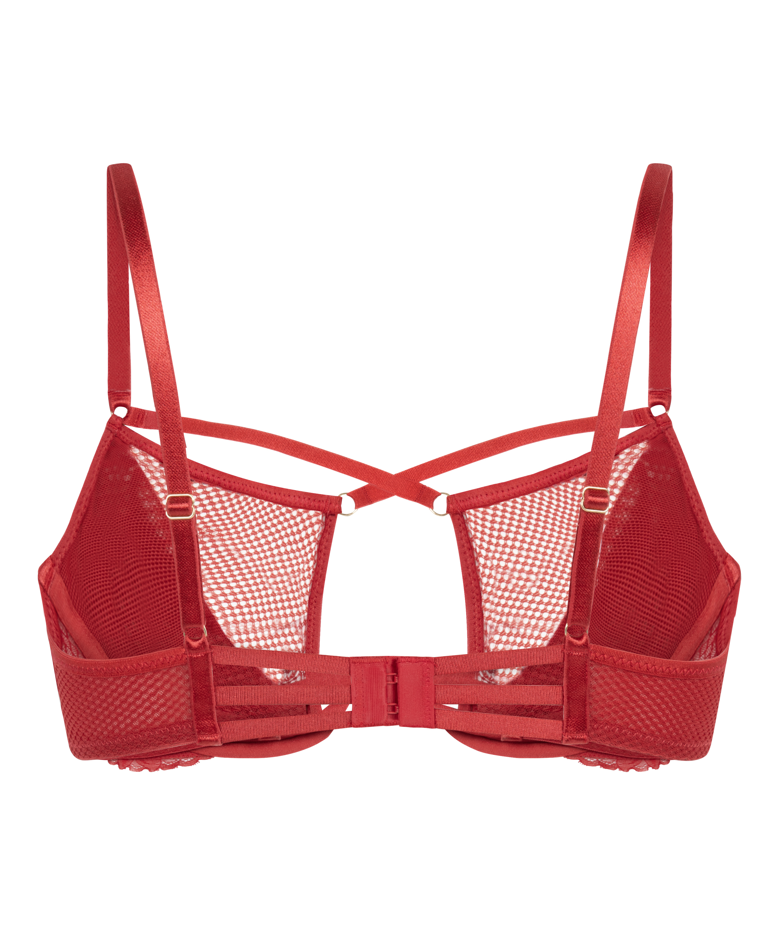 Soutien-gorge à armatures non-rembourré Milana, Rouge, main