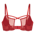 Soutien-gorge à armatures non-rembourré Milana, Rouge