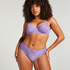 Slip taille haute Sophie, Violet