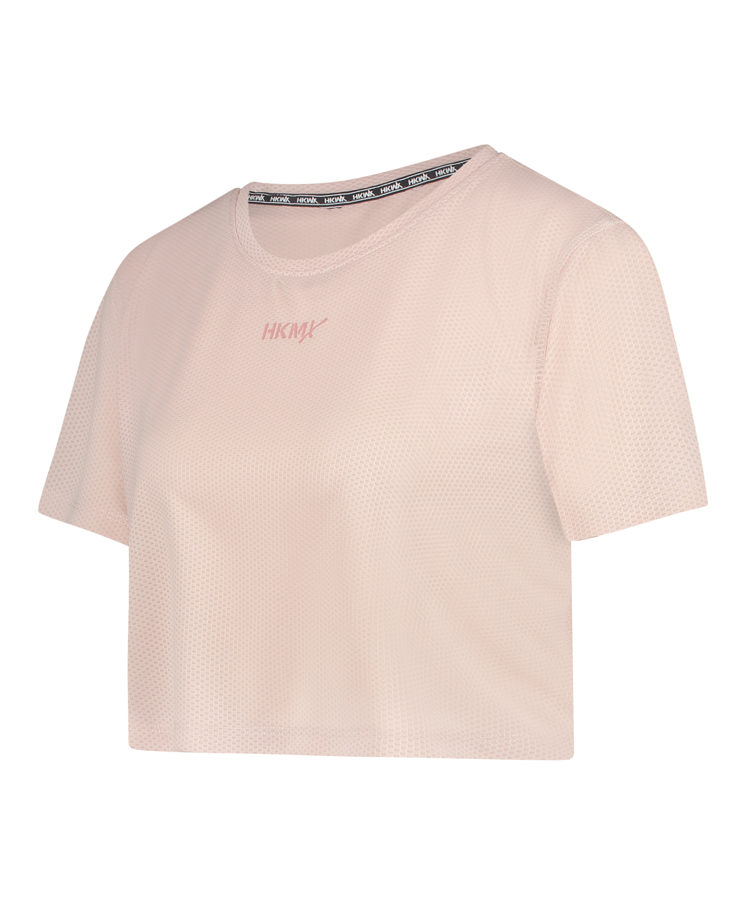 HKMX Crop top en maille, Rose, main