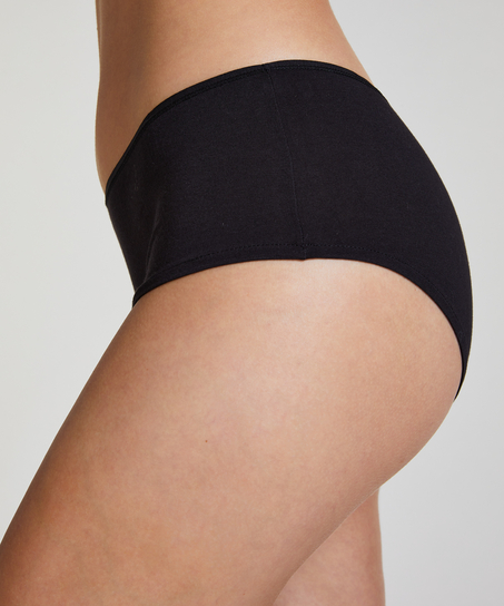 Lot de 2 boxer Kim Cotton, Noir