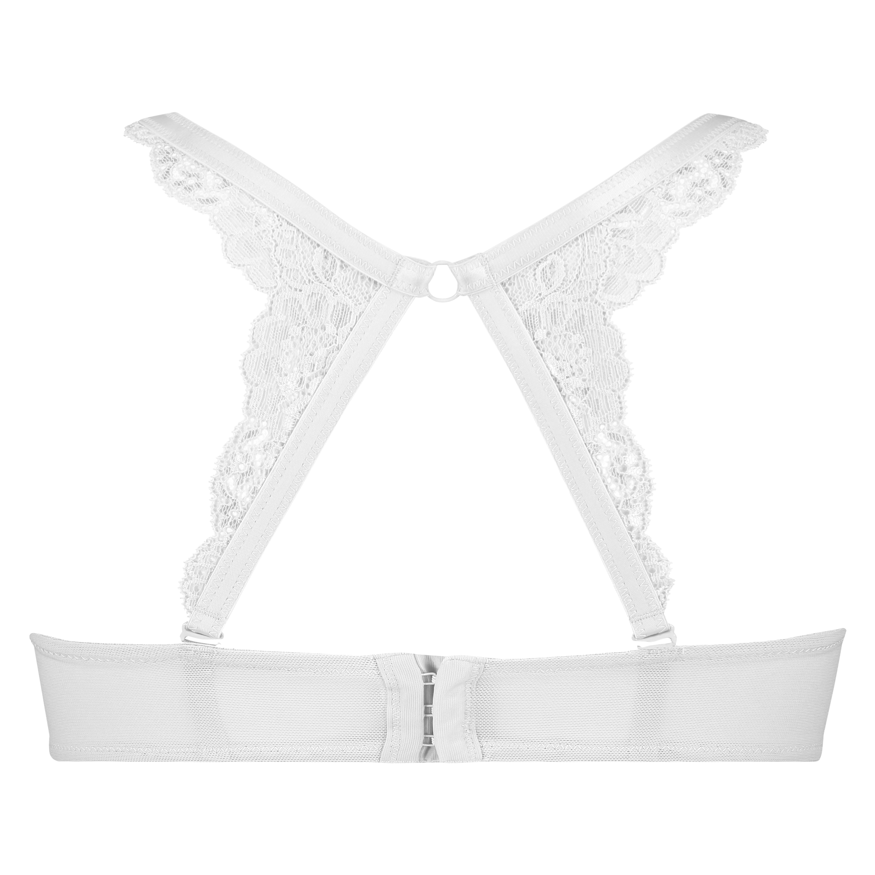 Dos dentelle, Blanc, main