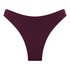 Bas de bikini à jambe haute en néoprène, Violet