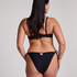 Bas de bikini Luna Cheeky, Noir
