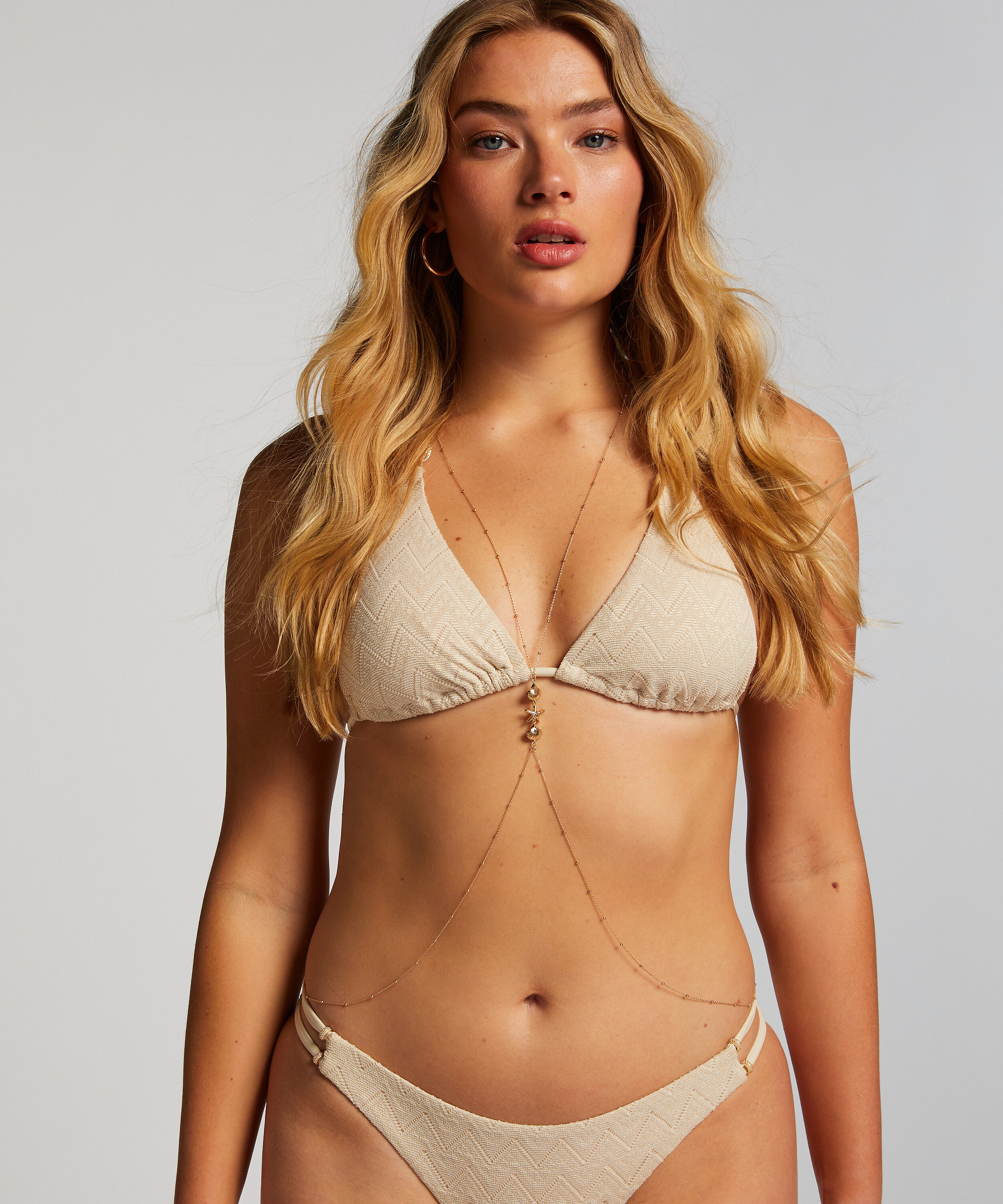 Harnais de chaîne de corps, Jaune