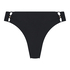 Slip de Bikini Rio Holbox, Noir