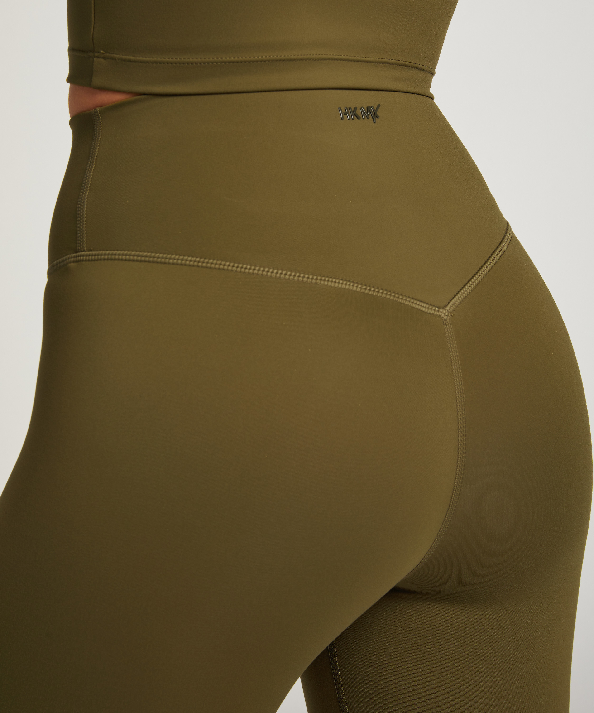 HKMX Legging taille haute, Vert, main