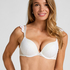 Soutien-gorge à armatures maximiseur préformé Posie, Blanc