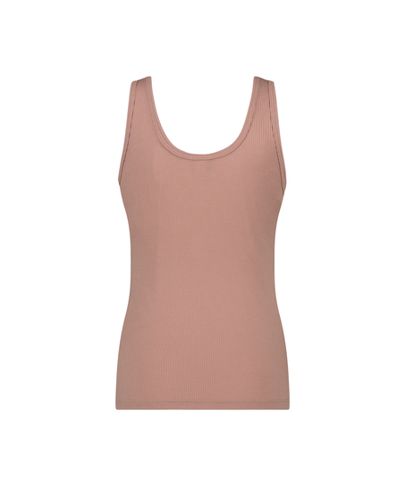 Singlet Henley, Marron