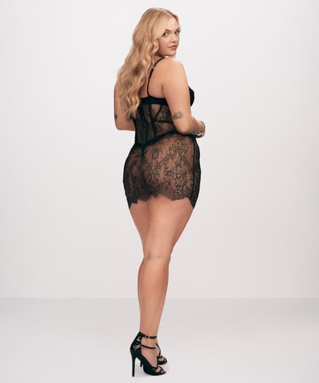 Nuisette Lace Camille, Noir