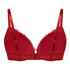 Soutien-gorge push-up à armatures préformé Teddy, Rouge